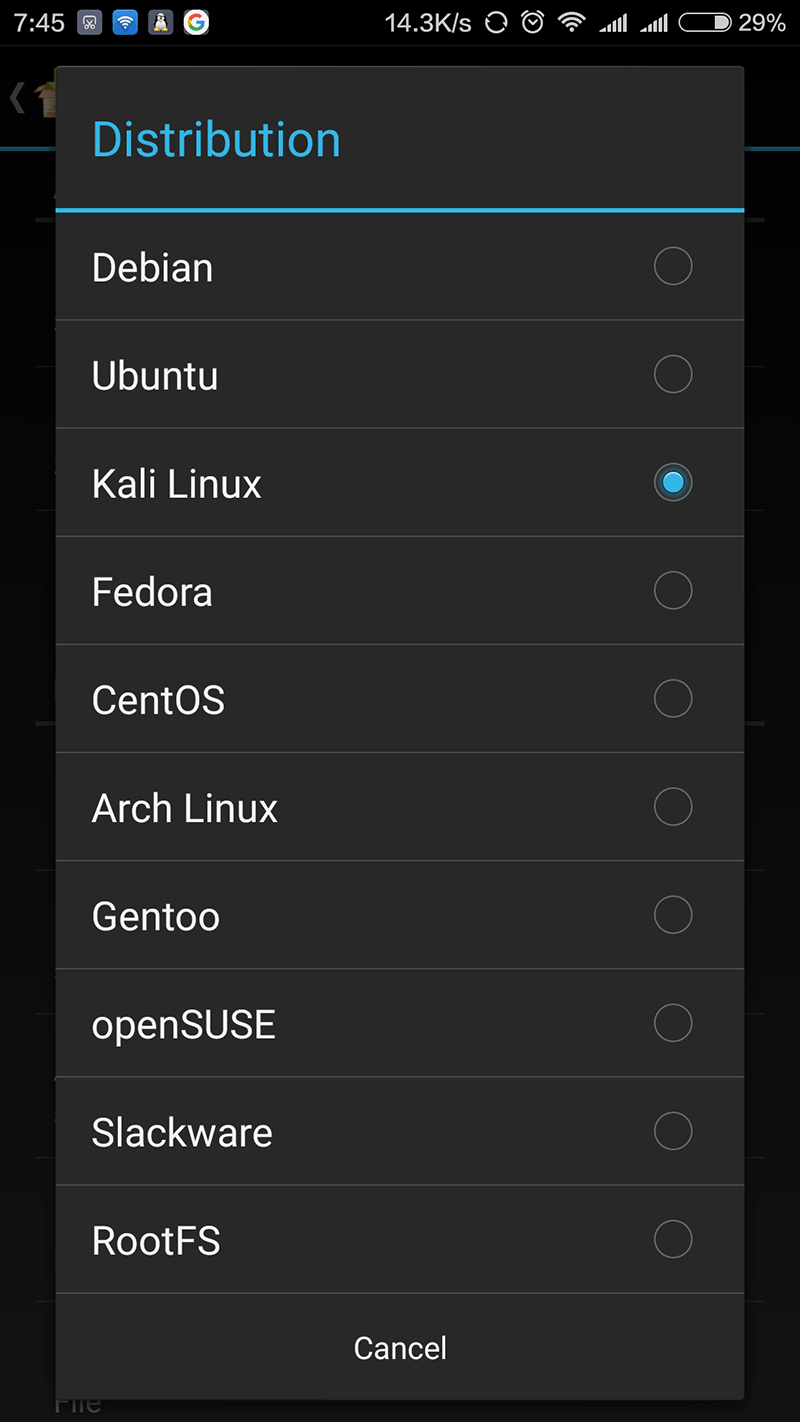 kali linux apk for android